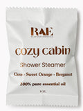 Cozy Cabin Shower Steamer | Clove, Sweet Orange, Bergamot Essential Oils | Aromatherapy | Autumn | Fall