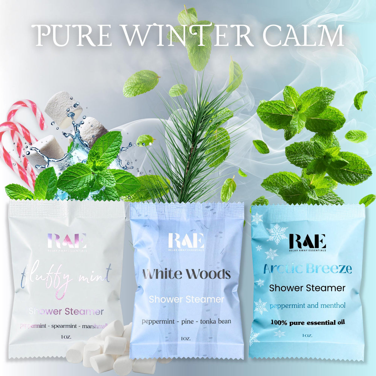 18 Shower Steamers | Holiday Bundle Shower Steamers | Spa Gift | Stocking Stuffer | Christmas Holiday Gift