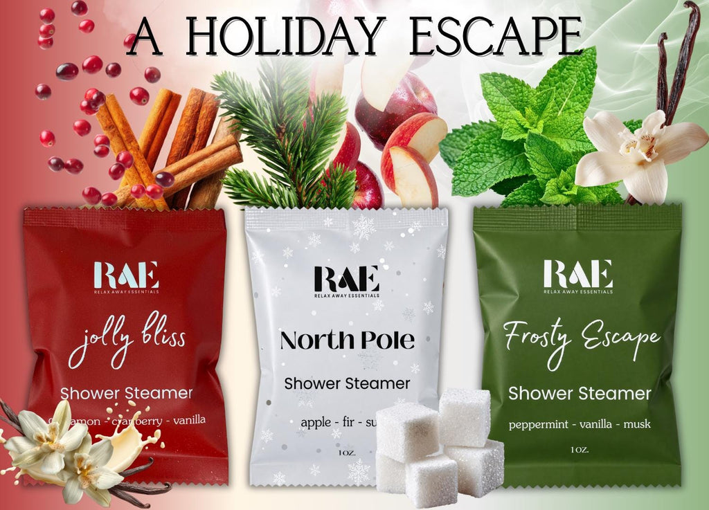 18 Shower Steamers | Holiday Bundle Shower Steamers | Spa Gift | Stocking Stuffer | Christmas Holiday Gift