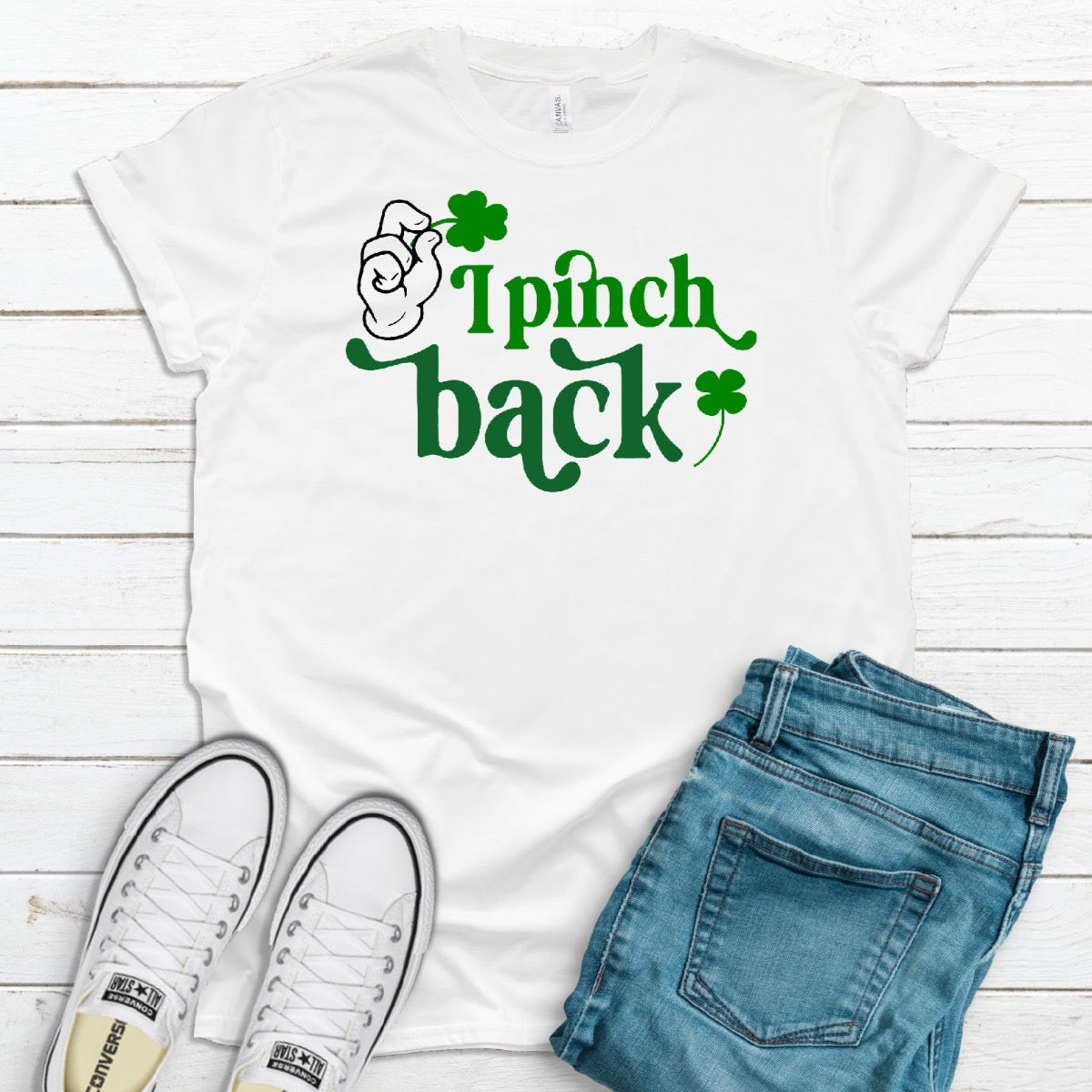 I Pinch Back Tee