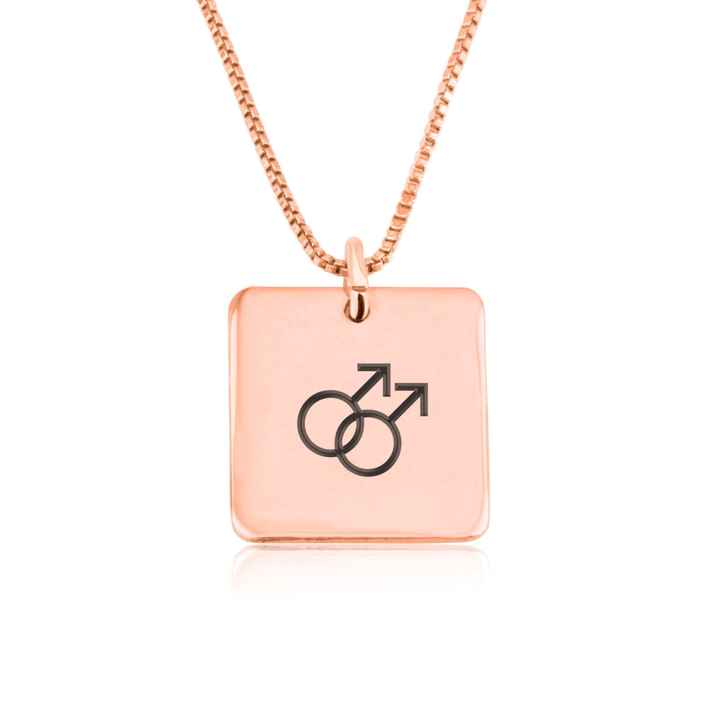 Gay Pride Necklace