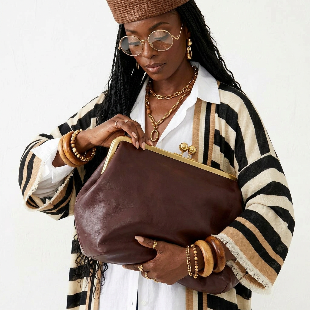 Radiant Soft Clutch Bag