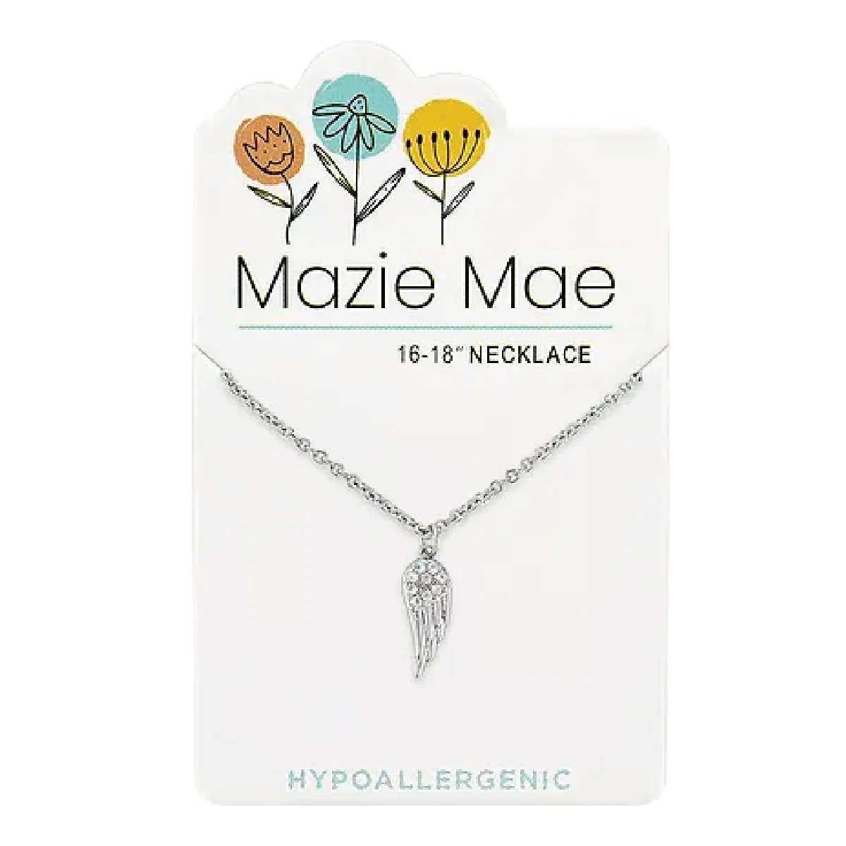 Silver Feather Necklace