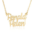Personalized Double Name Necklace