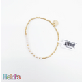 Simply Southern Beaded Bracelet: Light Pink