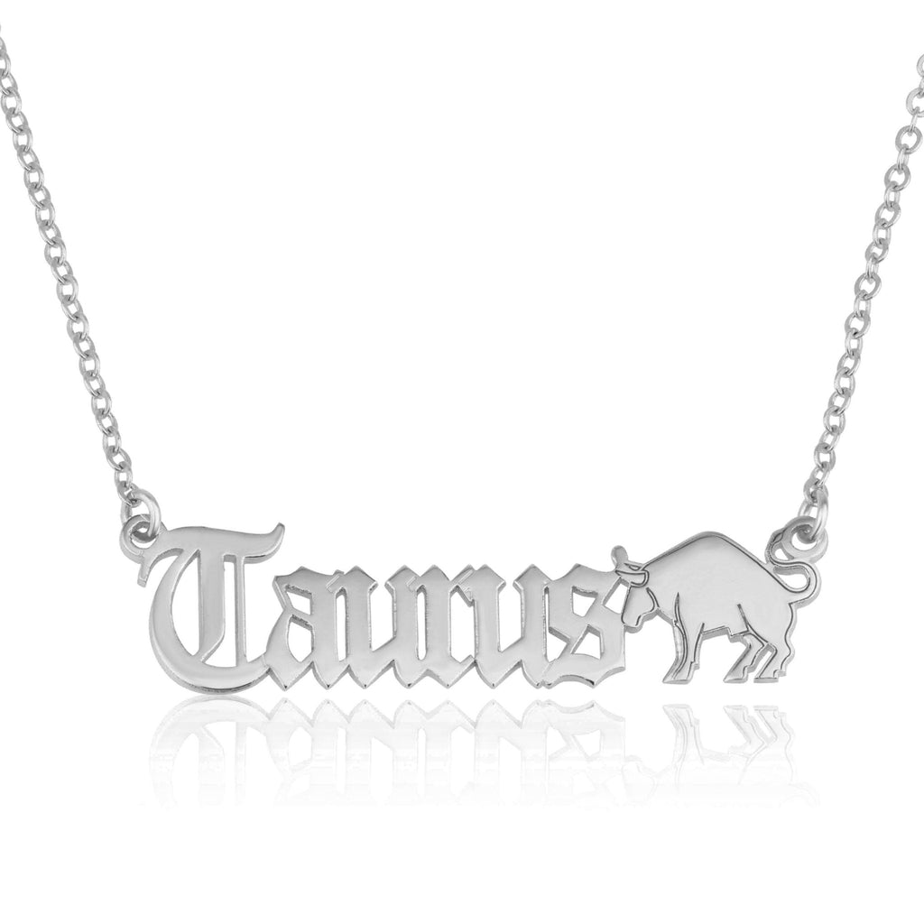 Taurus Symbol Necklace