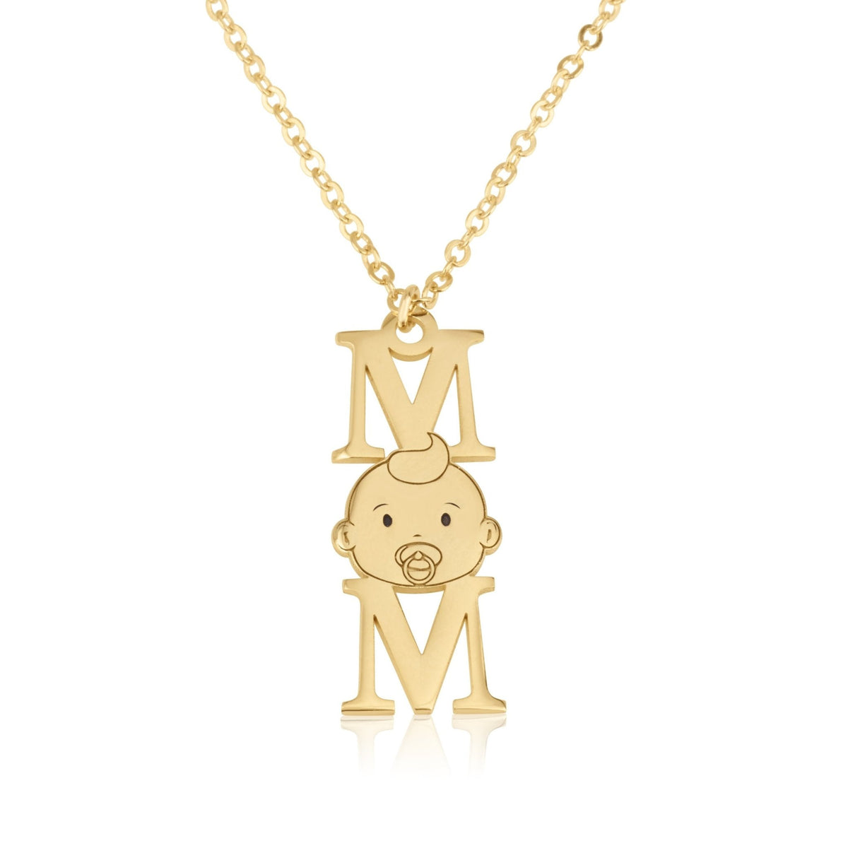 Vertical MOM Necklace