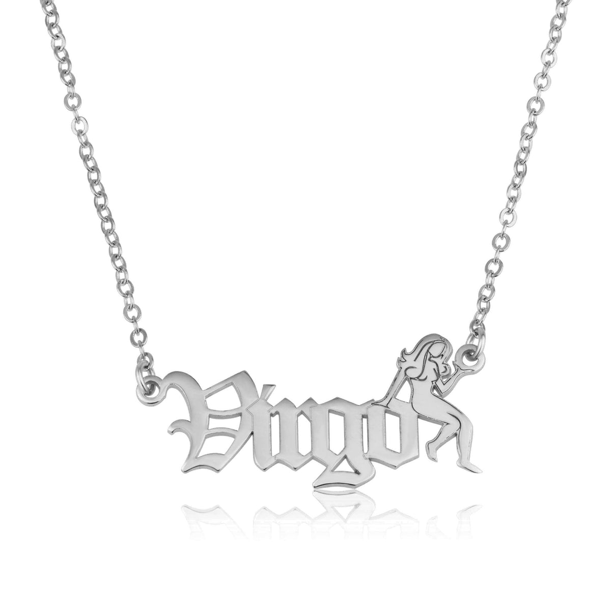 Virgo Symbol Necklace