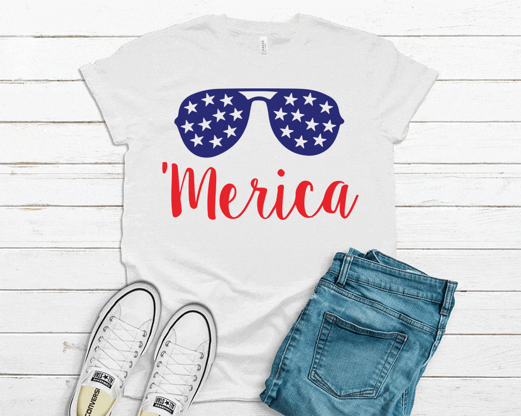 'Merica Sunglasses Tee