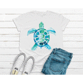 Watercolor Turtle Tee